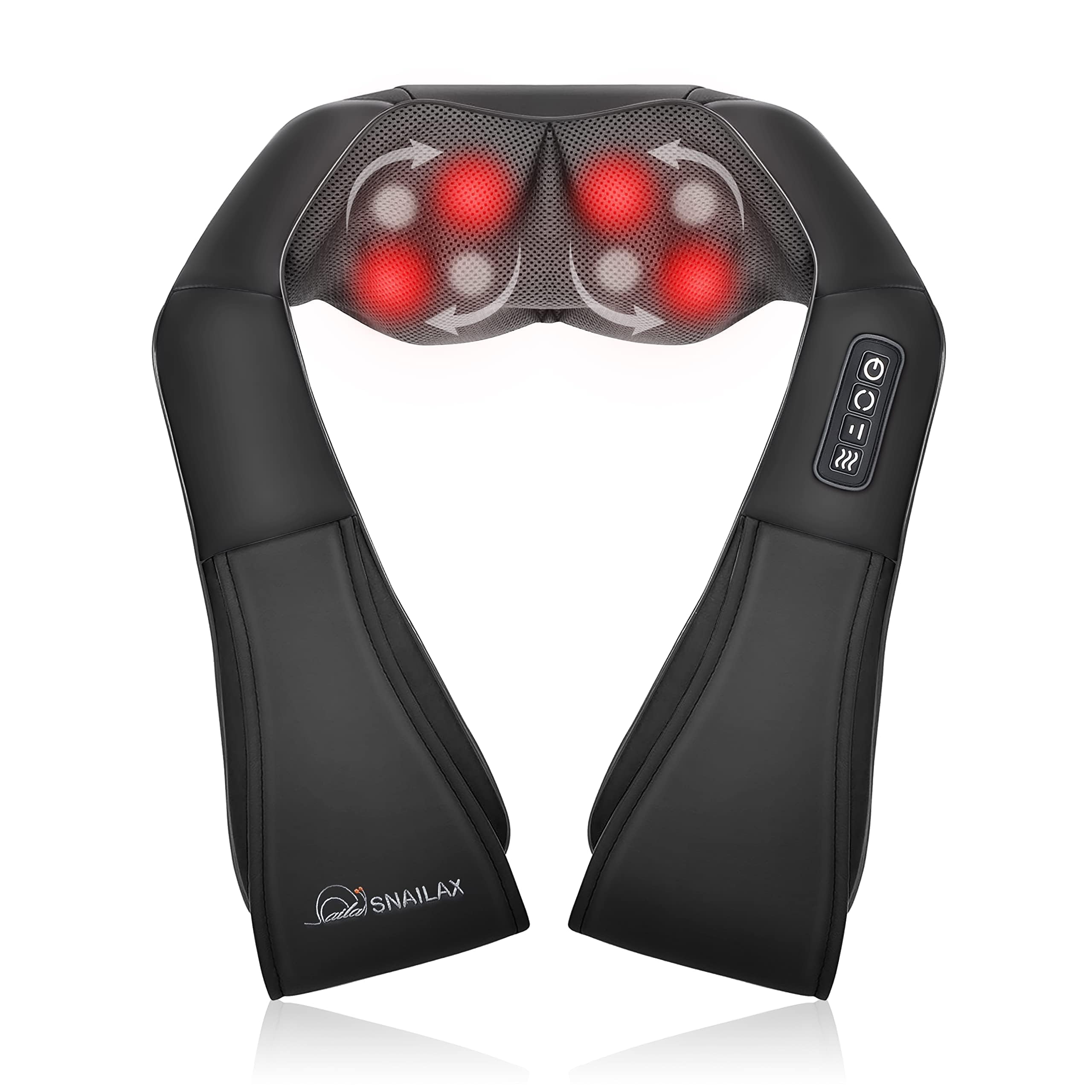 Photo 1 of Snailax Shiatsu Neck and Back Massager with Heat