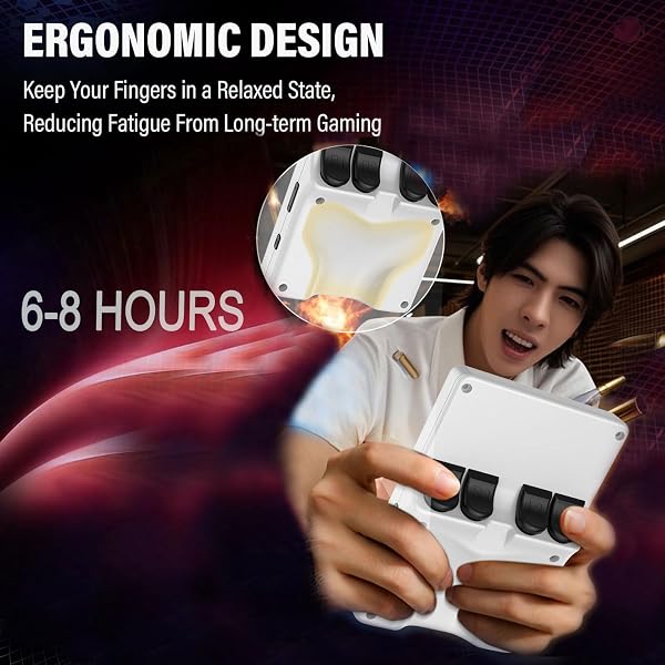 Upgrade Retro Konsole Handheld Spielkonsole, GB350 Portable Handheld Video Games mit 21.000+ Klassischen Spielen, 3.5-Zoll-IPS-Bildschirm, Tragbarer Videospielkonsole Retro Handheld Konsole (MAX) - 2