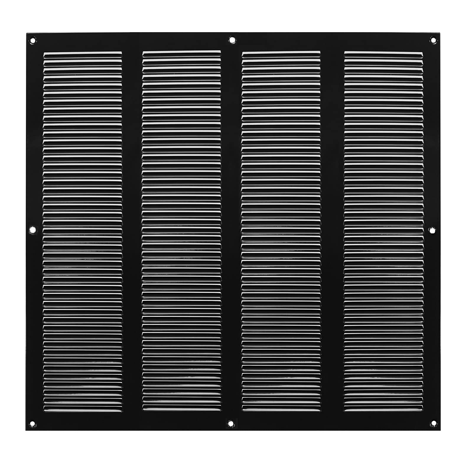 400x400mm / 16x16 inch Galvanised Steel Ventilation Grille with Flyscreen - Air Vent Cover