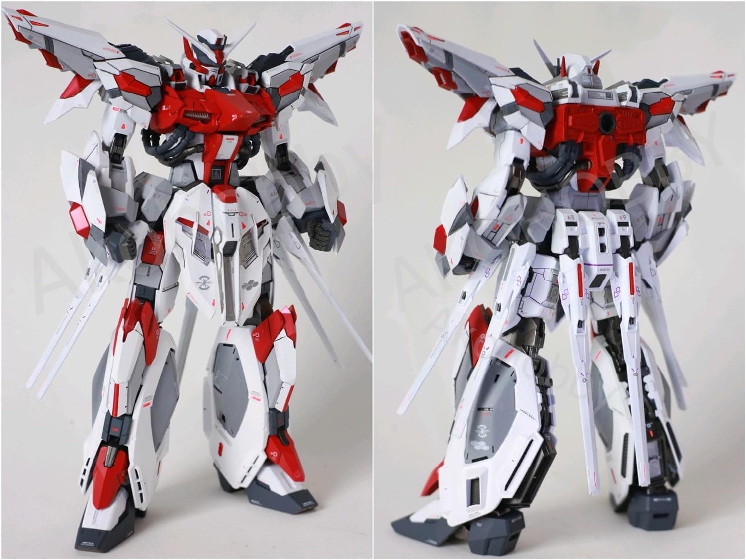 MG プロヴィデンスガンダム　全塗装、改造品 セイラマスオがプロヴィデンスガンダムをオリジナルアレンジ