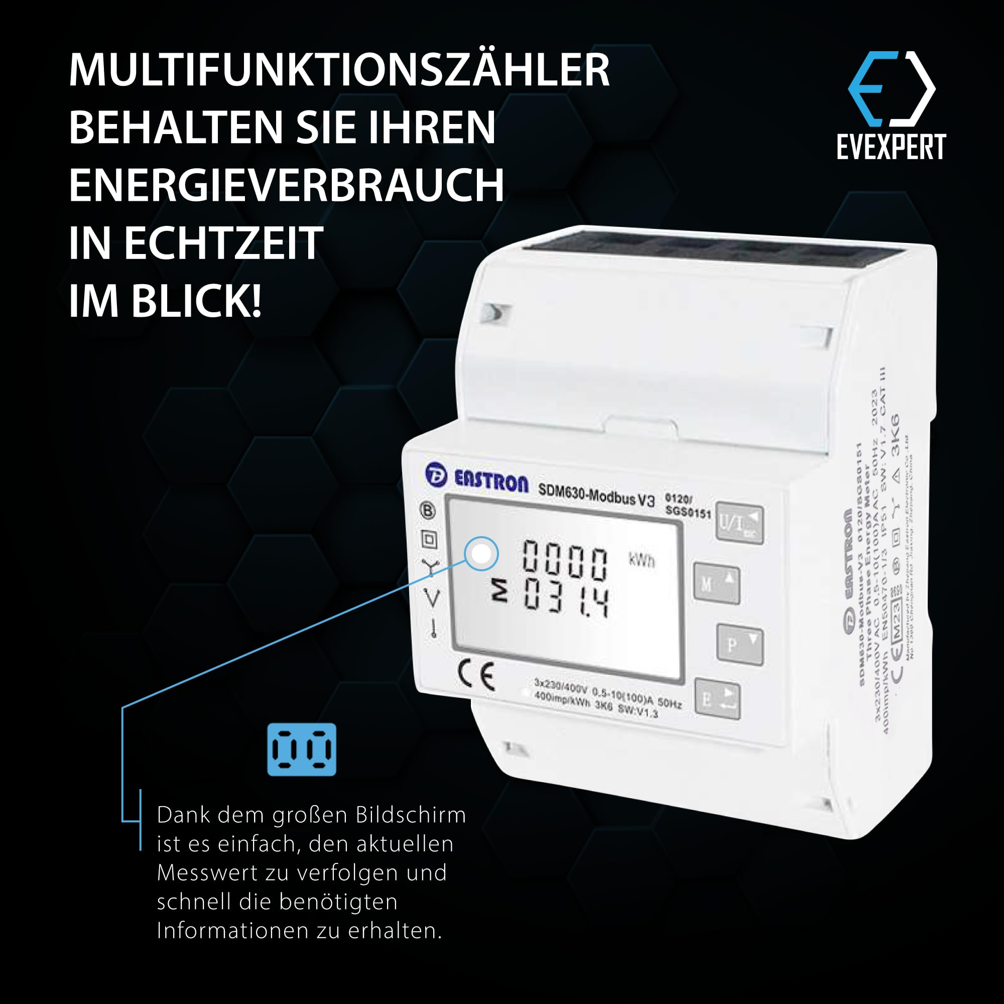 Eastron SDM630-Modbus CT MID - Cedel