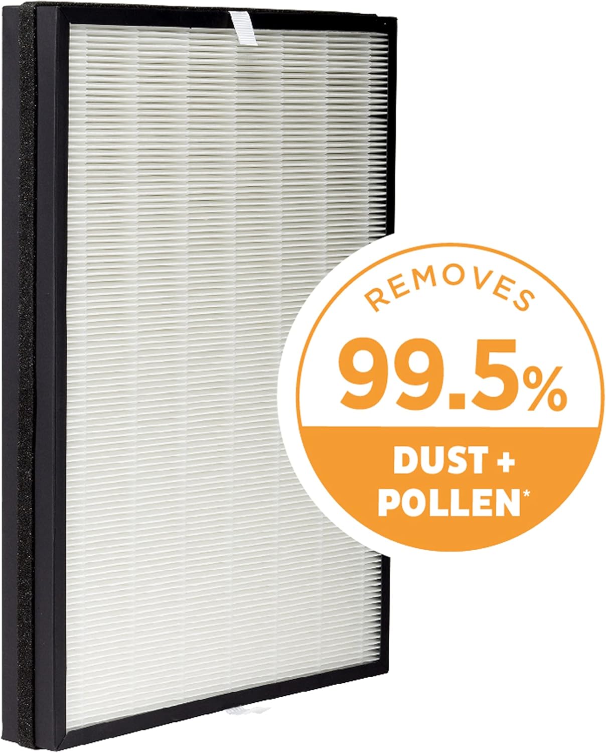 AprilAire RF09550C Clean HEPA-Type Air Purifier Replacement Filter for Portable Room Air Purifier Model 9550, Captures Dust & Odors, Ozone Free