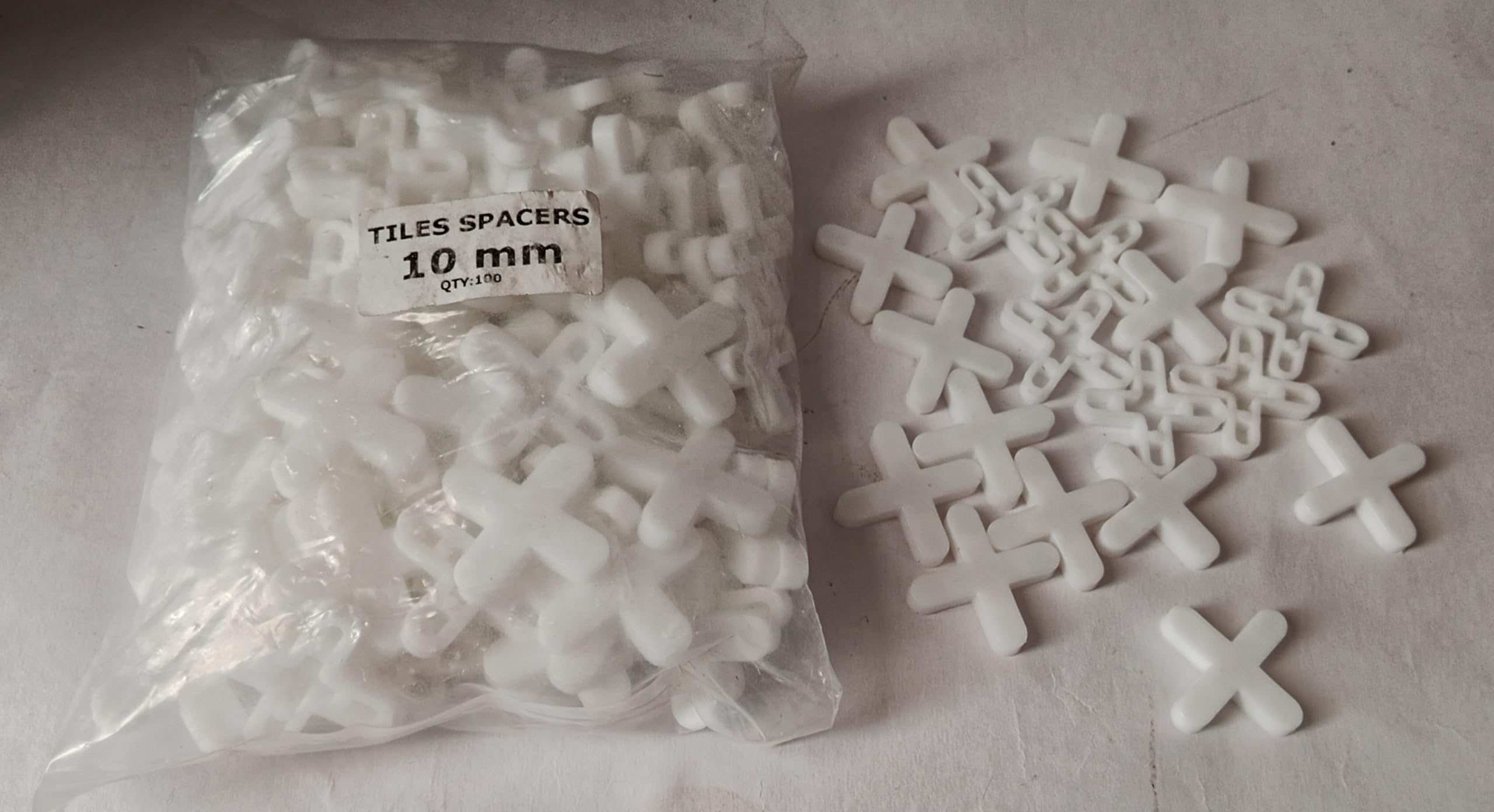 Tile Spacer 10 mm Tile Leveler Tool - Floor Tile Spacers - Wall Tile Spacer Pack of 100-image-14