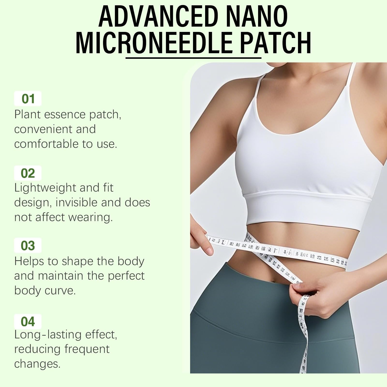 Patchs Minceur Moringa Berbérine 2026, Brûle Graisse Transdermique, Perte de Poids Sans Effort