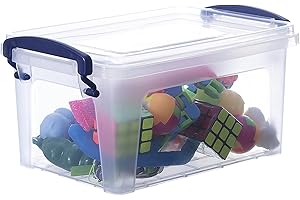 Small Bin with Lid | Superio Clear Plastic Storage container with Lid
