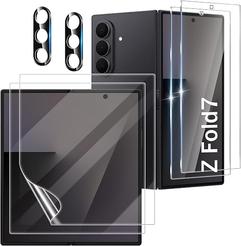 WILLONE Paquete de 2+2+2 protectores de pantalla para Samsung Galaxy