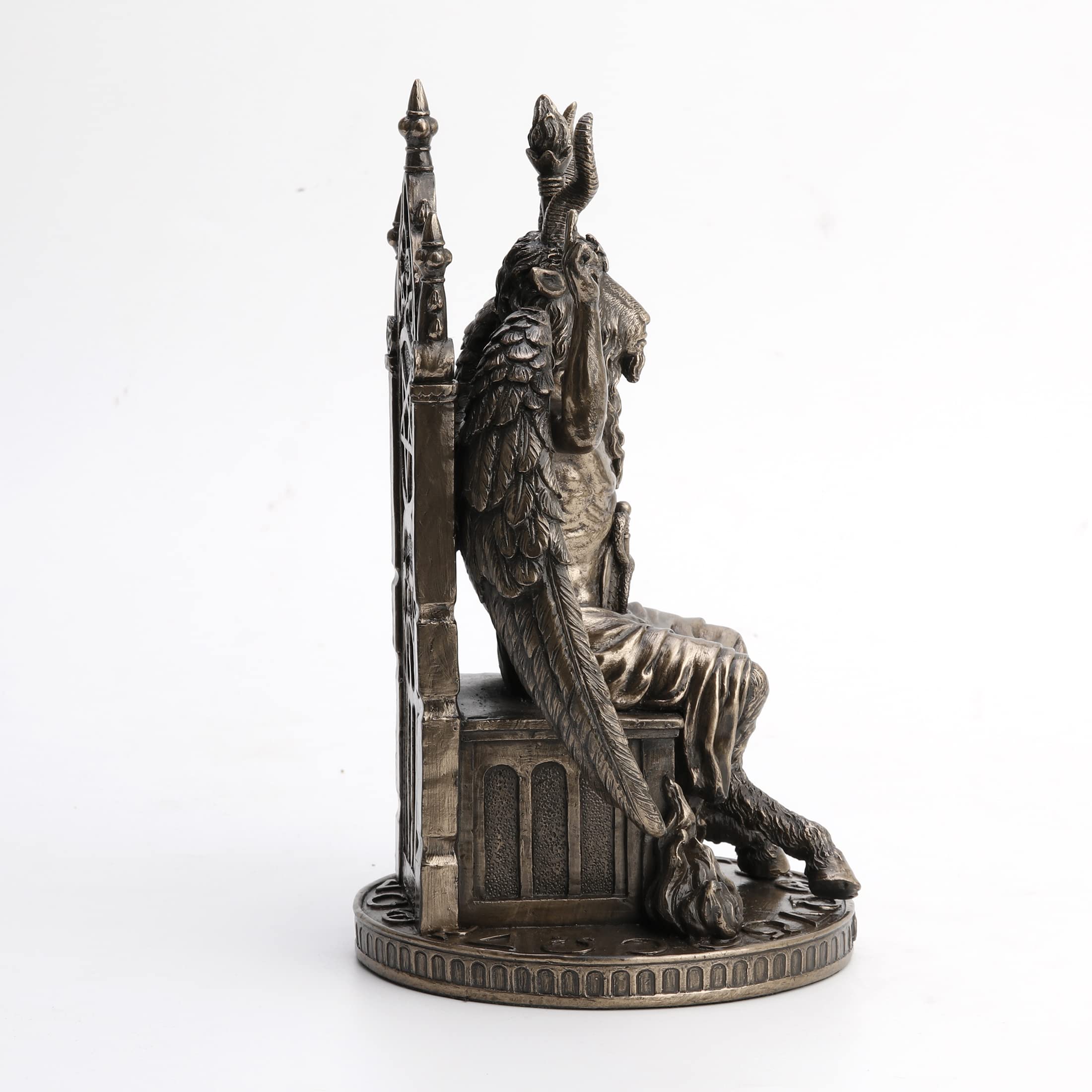 Amazon.co.jp: Veronese Design 9 1/2インチ バフォメット像 樹脂像