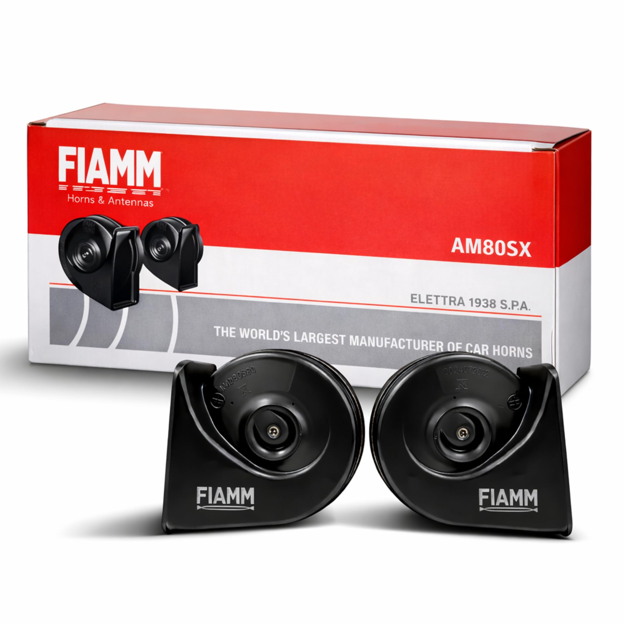 FIAMM Car Horn 12V Loud Sound Dual Tone Snail Horn with Relay, Waterproof Heavy Duty Horn Set for Car, Bike & Truck, High Sound Universal Vehicle Horn (Set of 2)-image-40