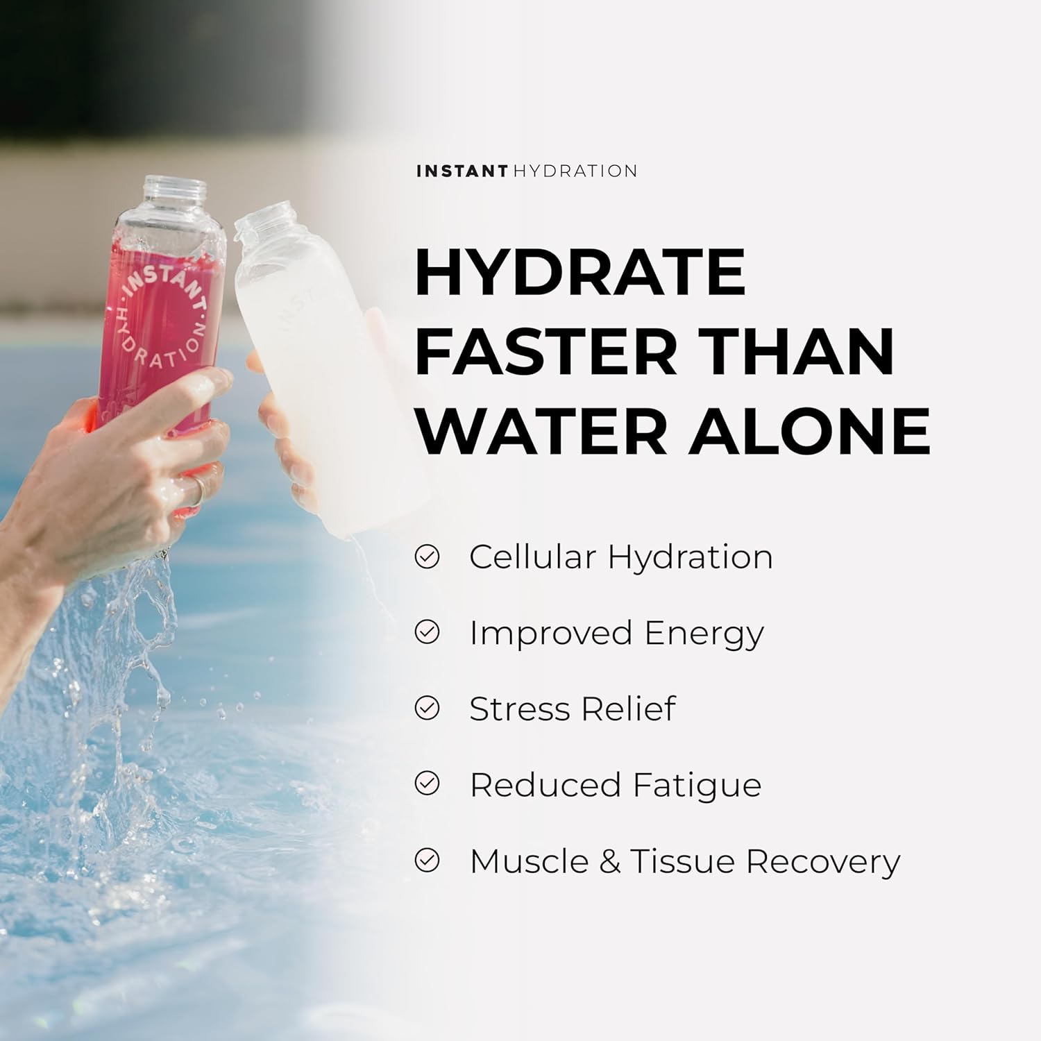 Instant Hydration Electrolytes Powder Packets - Variety Pack - Zero Sugar - Keto, Vegan, Gluten-Free, Non-GMO - Boost Recovery, Brain Function, Muscle & Tissue Health - 12 Sticks - Image 7