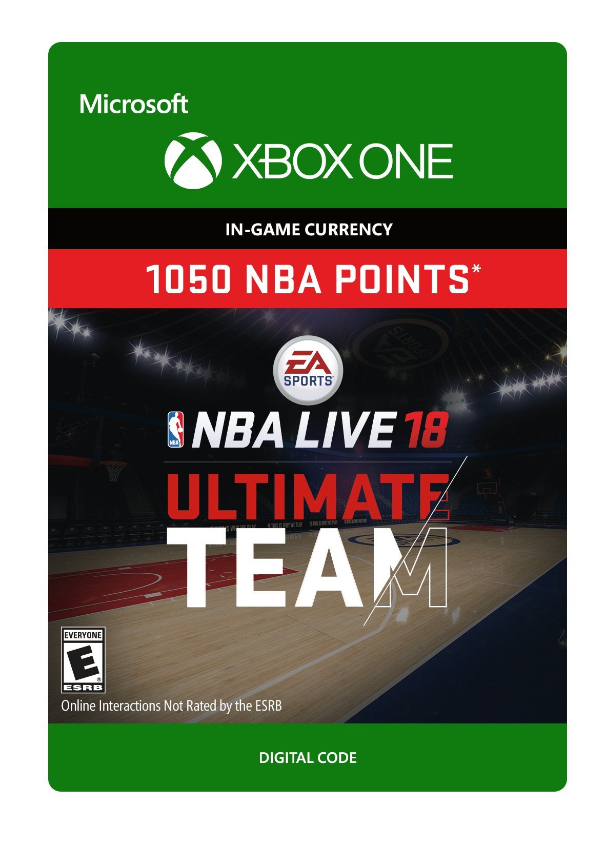 Amazon.com: NBA LIVE 18: NBA UT 1050 Points Pack - Xbox One
