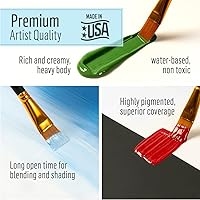 Vista 35 de FolkArt 953 - Pintura acrílica en varios colores (2 onzas), color camello (Camel)