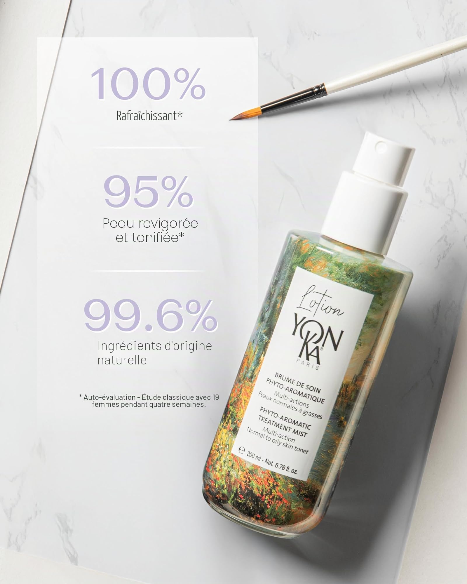 Lotion Yon-Ka PNG – Édition Limitée 2025 Brume Tonique Purifiante pour Peaux Normales à Grasses, Sans Alcool, aux Ingrédients Naturels & Huiles Essentielles – 200ml