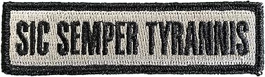 Gadsden and Culpeper Tactical Sic Semper Tyrannis Subdued Patch