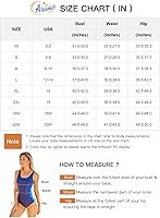 Vista 6 de Aleumdr Falda de baño con volantes en la cintura para mujer