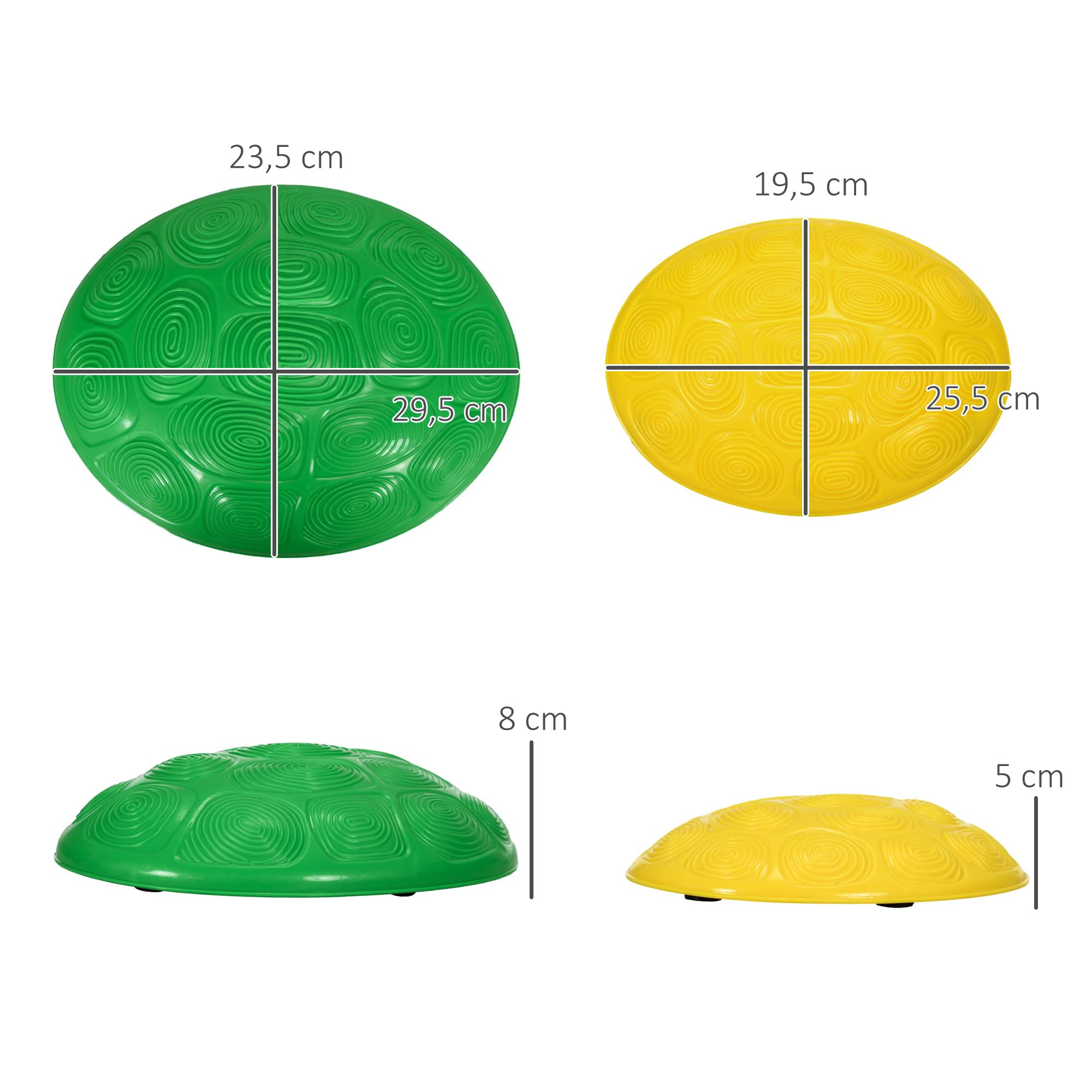 ZONEKIZ Piedras de Equilibrio para Niños de 3-8 Años Bloques de Equilibrio Apilables con Base Antideslizante para Entrenamiento de Equilibrio y Promover la Coordinación Multicolor