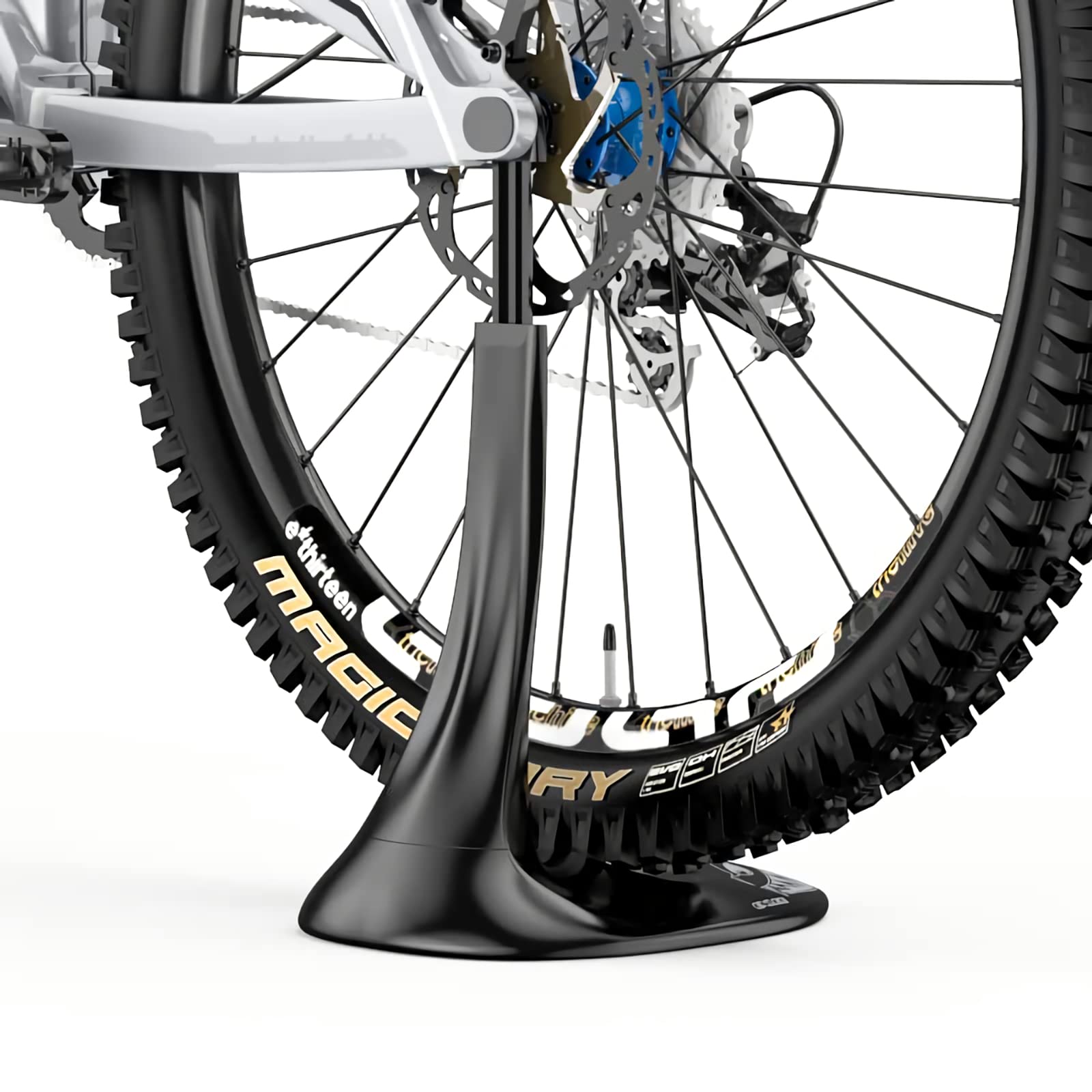 Support Vélo Universel MEGHNA - Pour Pneus 26 à 29" - Stable Et Robuste - Gainé