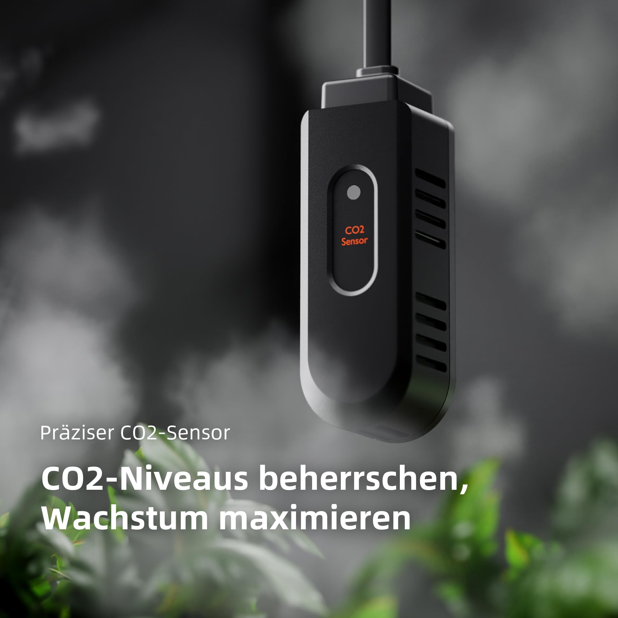 Spider Farmer GGS Sensoren Pro Kits 4-in-1 VPD PPFD Temp Humid CO2 Sensor für Innenbepflanzung