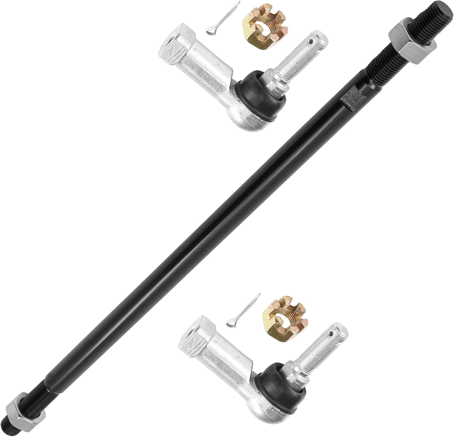 Caltric Tie Rod and Tie Rod End Compatible with Can-am Outlander 650 / Outlander Max 650 2013 2014 2015 2016 2017 2018