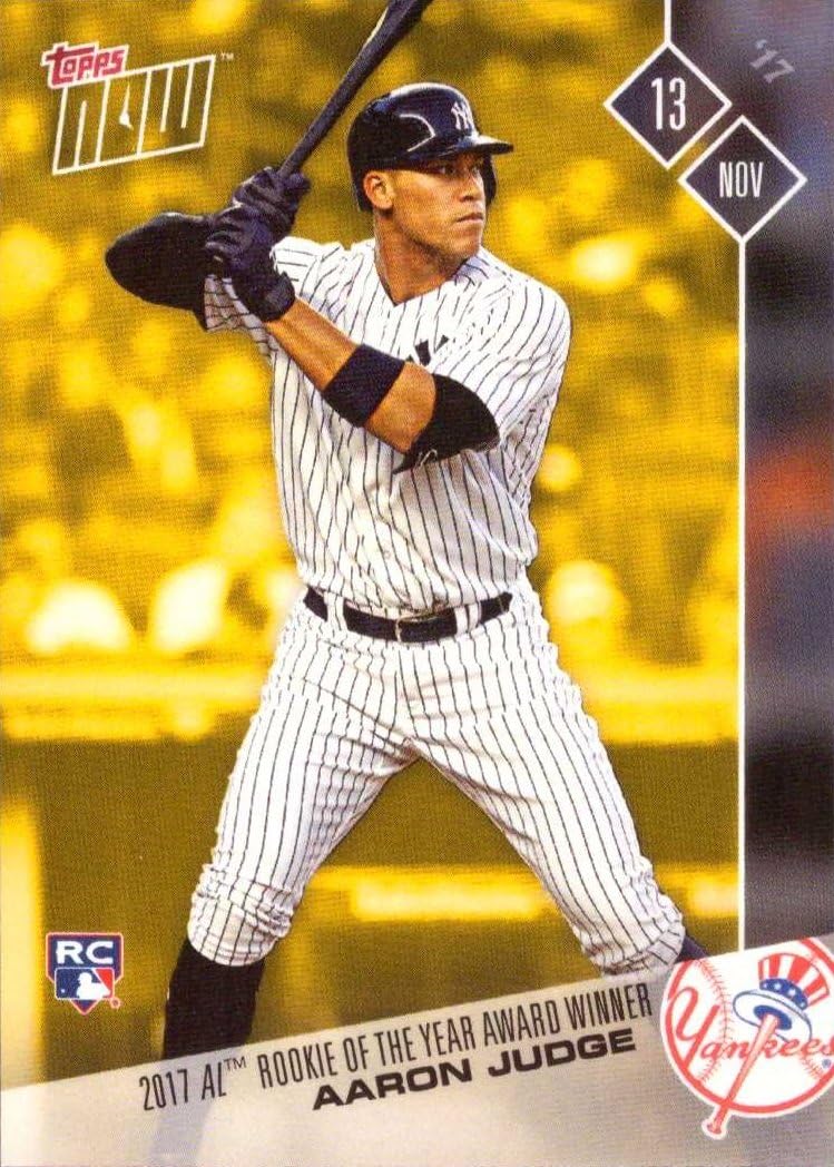 2017 Topps Now Bonus OSB1 Aaron Judge Baseball Rookie