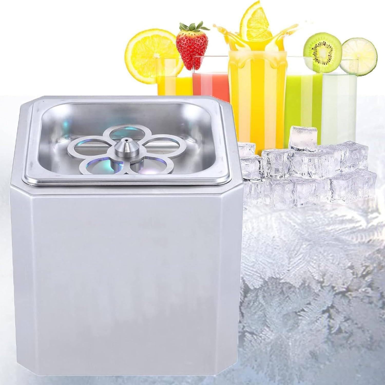 AYCDL Glass Chiller,Co2 Glass Froster,Instant Drink Chiller for Cocktail,Beer,Mixed Drinks,Glass Chiller for Bar,Restaurant,Kitchen