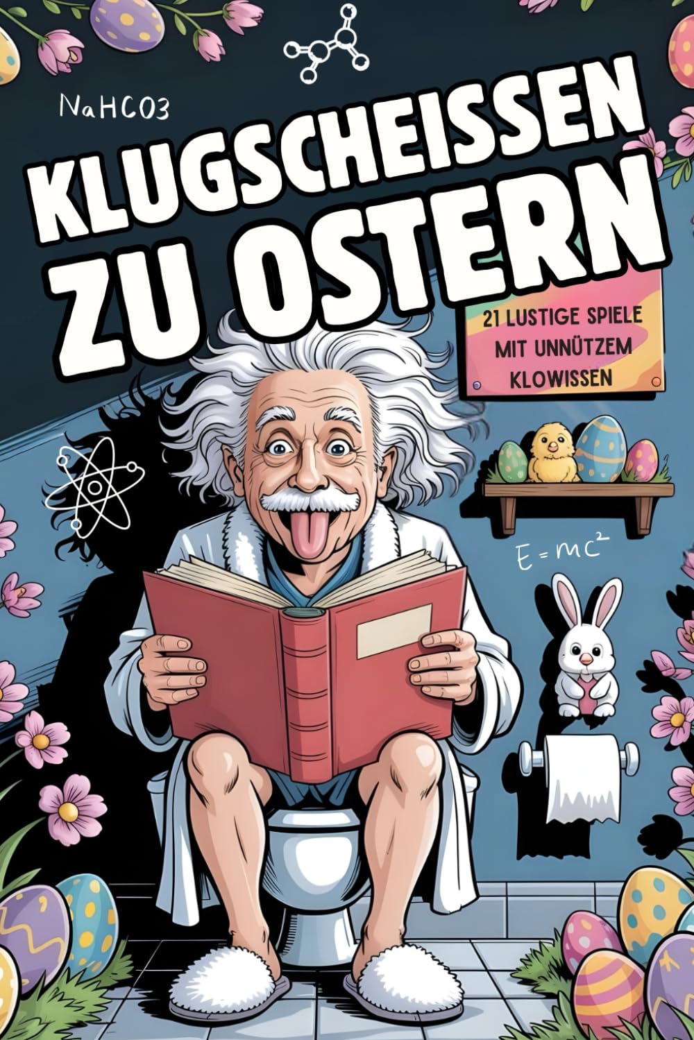 Klugscheißen zu Ostern – Unnützes Klo-Wissen für Klugscheißer, mit 21 lustigen Spielen, Klo-Quiz und Fun-Facts rund ums Klo: Das perfekte Osterbuch für Männer & Frauen!