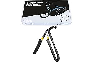 Functional Surfboard Bike Rack for Effortless Commute to the Surf