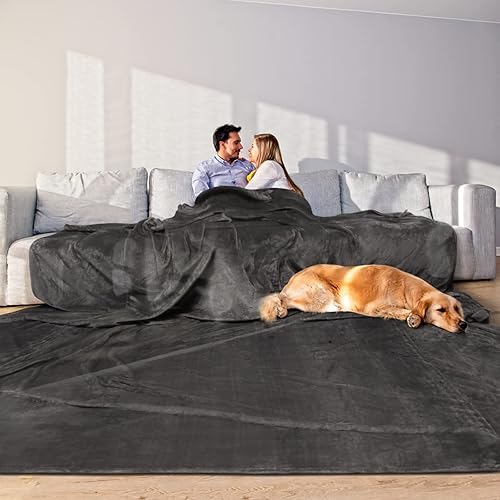 Edenleaf Oversized Blanket 120x120 Inches, Giant Huge Companion for Bed,