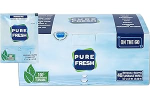 PureFresh Period Wipes for Teen Girls