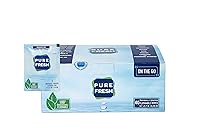 Vista 1 de PureFresh Toallitas húmedas desechables por el inodoro envueltas individualmente para viajes, 40