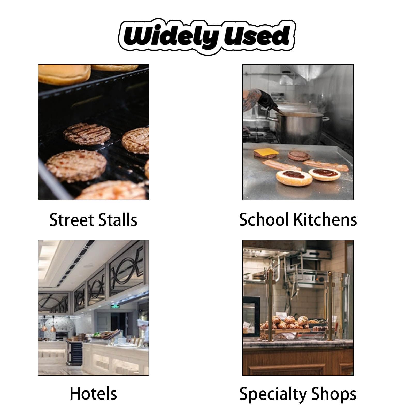 Komercyjny przyrząd do pieczenia ciasta do burgerów, hamburgerów, do pieczenia ciasta wołowego, wytrzymała prasa do burgerów ze stali nierdzewnej klasy spożywczej, kuchenny procesor do