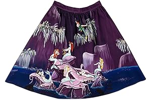 Stitch Shoppe by Loungefly Girls' Disney Stitch Shoppe Peter Pan Mermaid Sandy Skirt