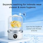 Portable Washing Machine, Underwear Washing Machine, Small Washing Machine, Mini Washing Machine, Rechargeable Cordless Washing Machine, Washing Cup for Bra, Underwear, Socks