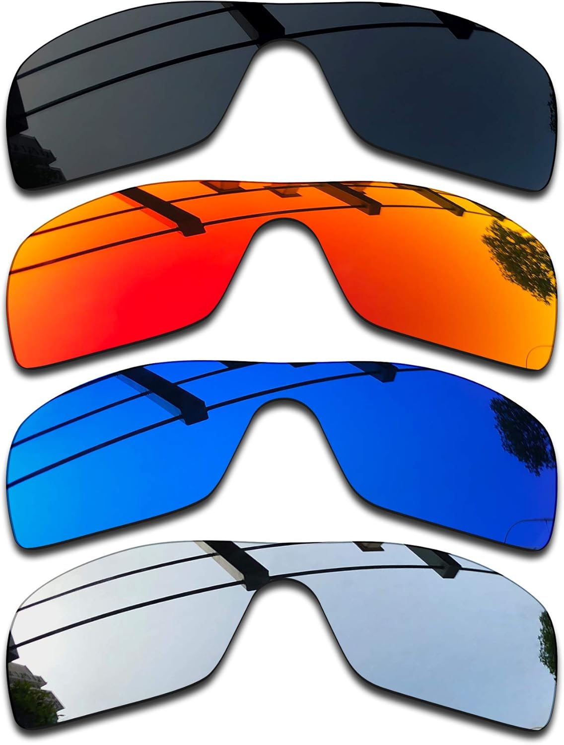 SEEABLE Lentes de repuesto polarizados de alta calidad para gafas de sol Oakley Antix OO9077