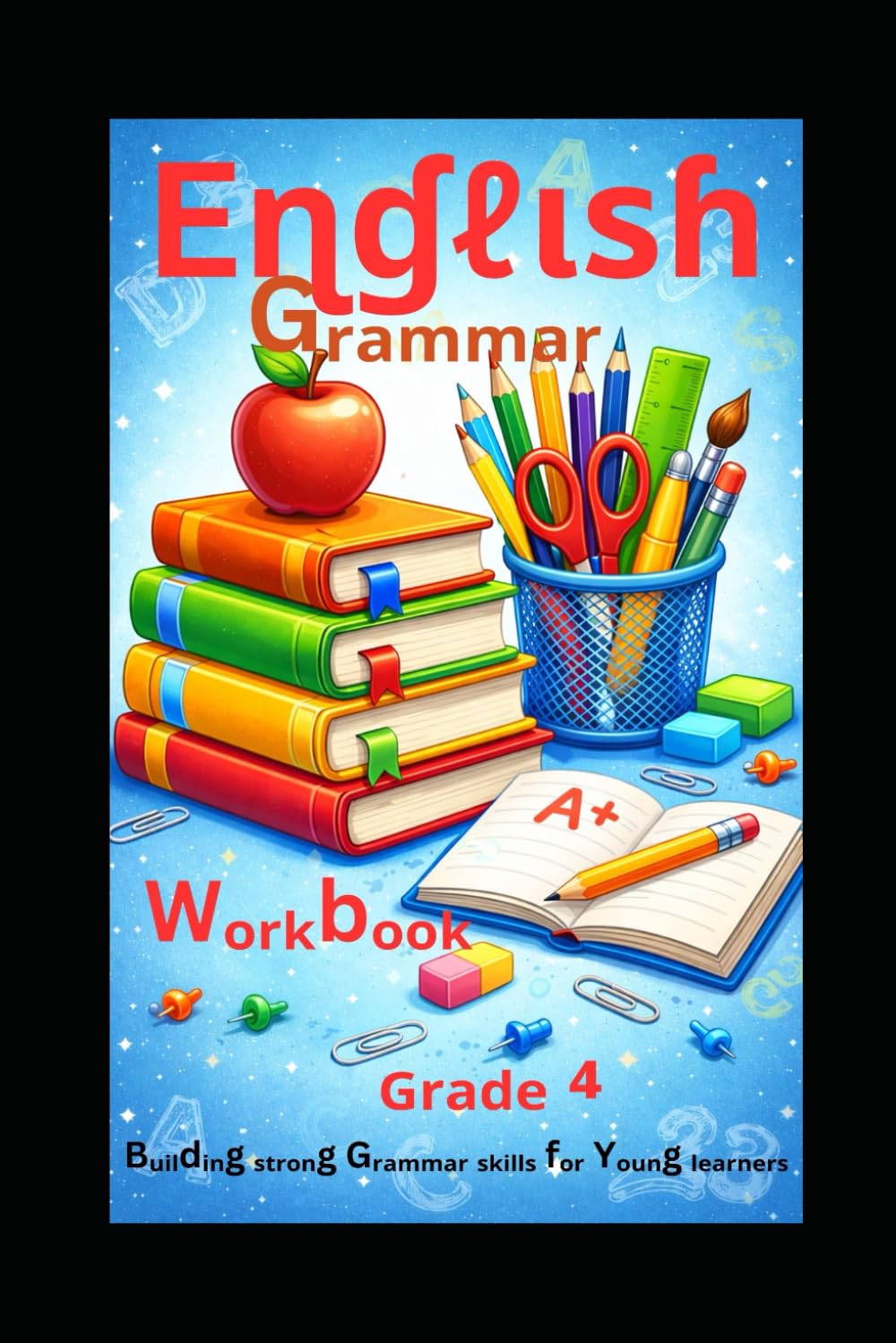 ENGLISH GRAMMAR WORKBOOK GRADE 4: Building Strong Grammar Skills for Young Learners