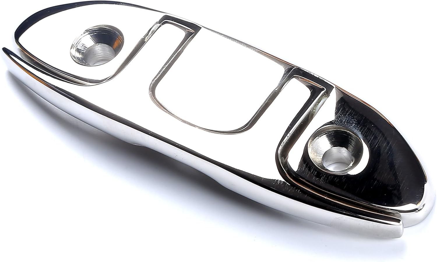 Mxeol Boat Flip Up Cleat Dock Folding Stainless Steel w/Fasteners (Silver, 4-1/2" 1 Piece) : Sports & Outdoors