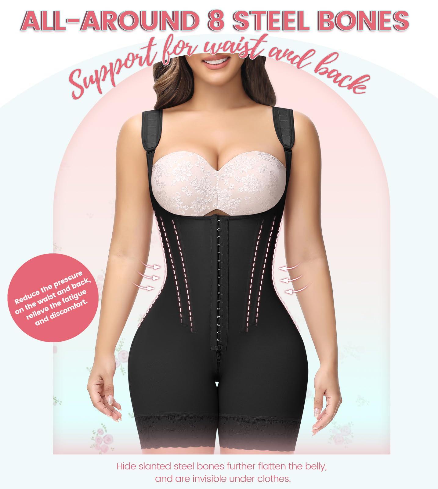 SHAPSHE - Indumento modellante post-parto a compressione per il controllo dell'addome