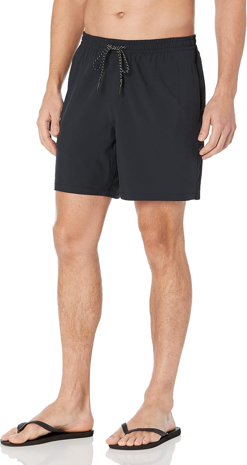Quiksilver Men's Standard Omni Stretch Short 17 Volley Swim Trunk Bathing Suit