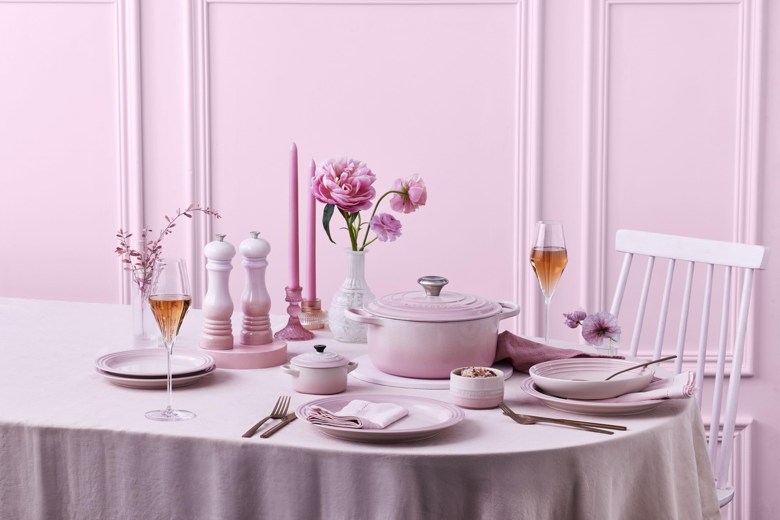 Le Creuset Shell Pink Salt Mill - Buy Now -5