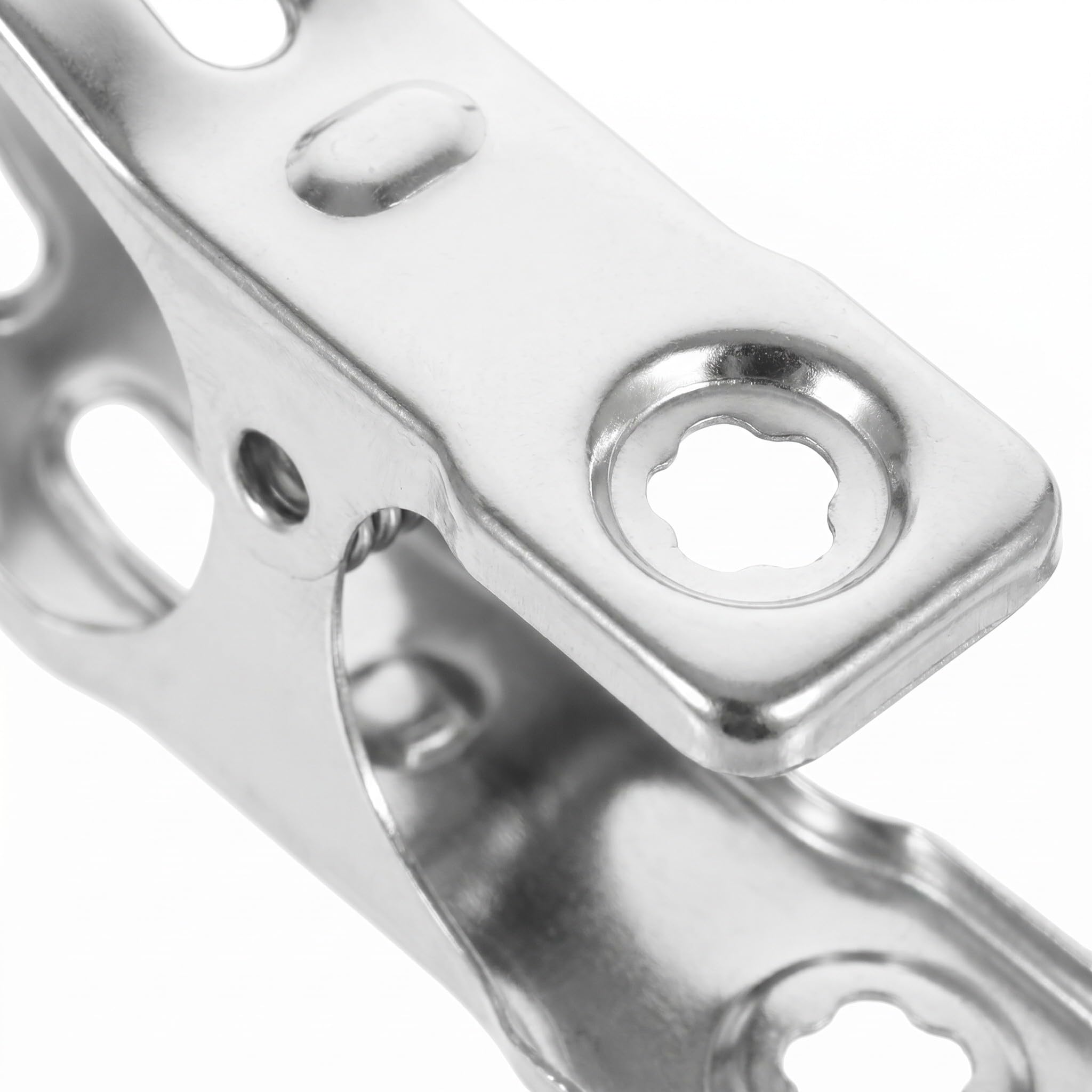 Lurrose 80 Pinzas para Ropa - Pinzas de Acero Inoxidable de 5,6 cm - Clips para envases de Alimentos y Bolsas de Patatas Fritas para lavandería y Cocina