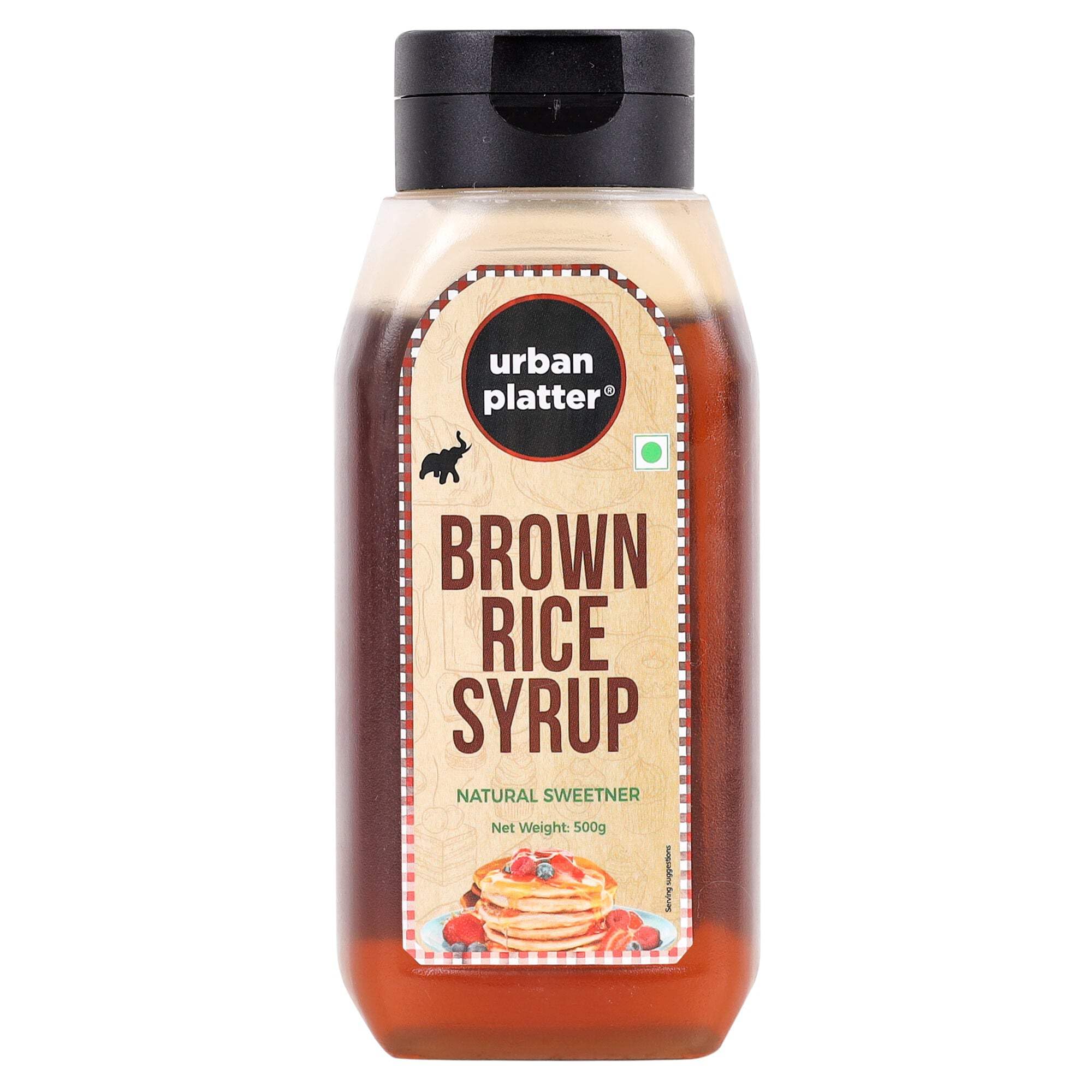 Organic Brown Rice Syrup , 400 Gm (14.11 OZ) [Natural Sweetener Vegan -Free]