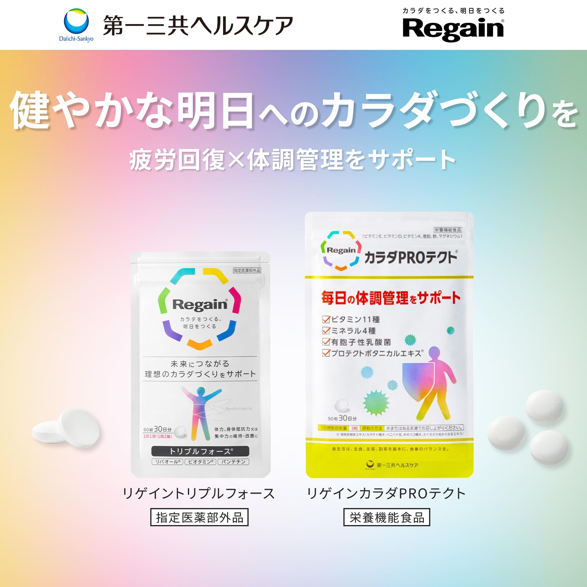Amazon.co.jp: リゲイン トリプルフォース 1袋（60錠30日分） [ 公式