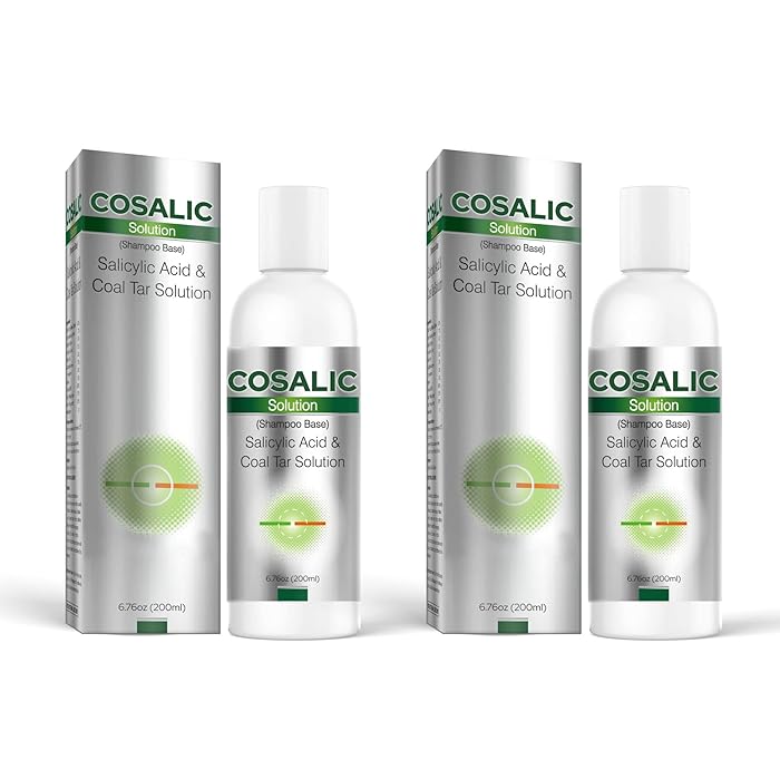 Buy Cosalic Coal Tar and Salicylic Acid Solution / with Salicylic Acid for Dry Scalp Itch Relief
