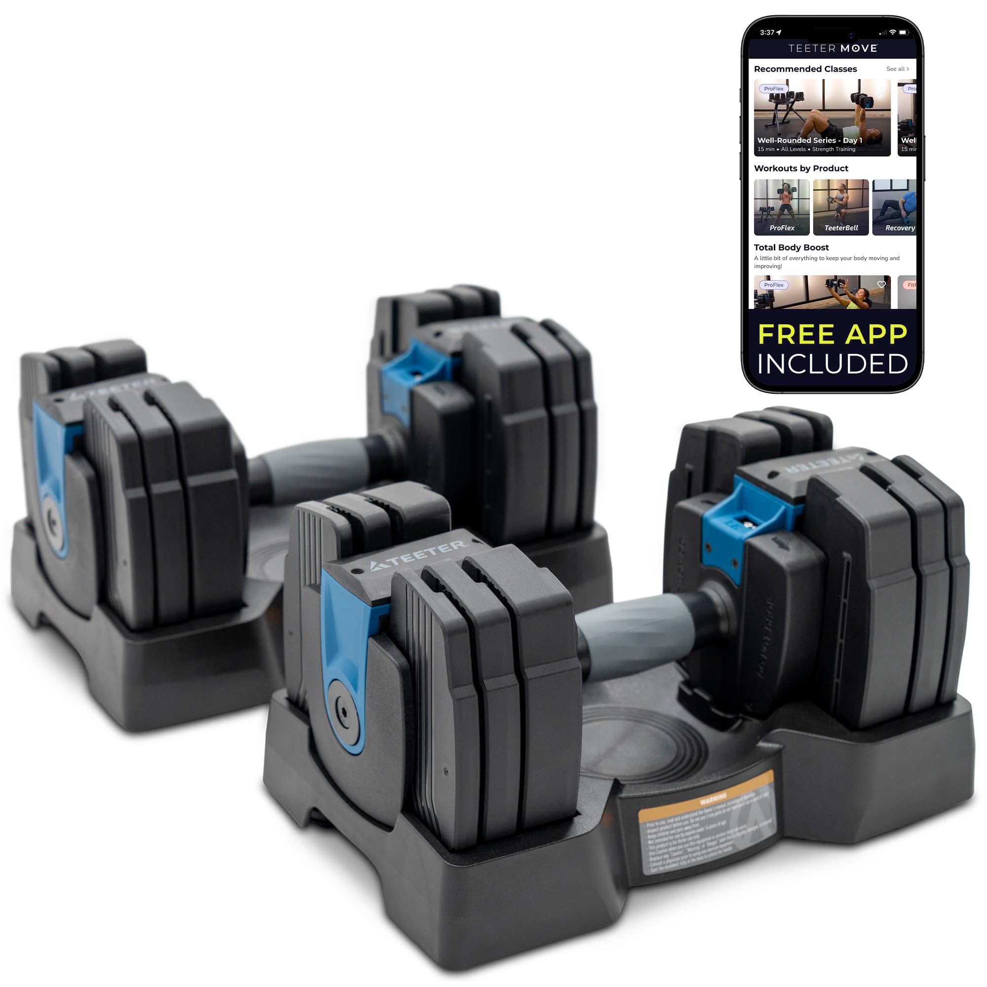 Adjustable Dumbbells
