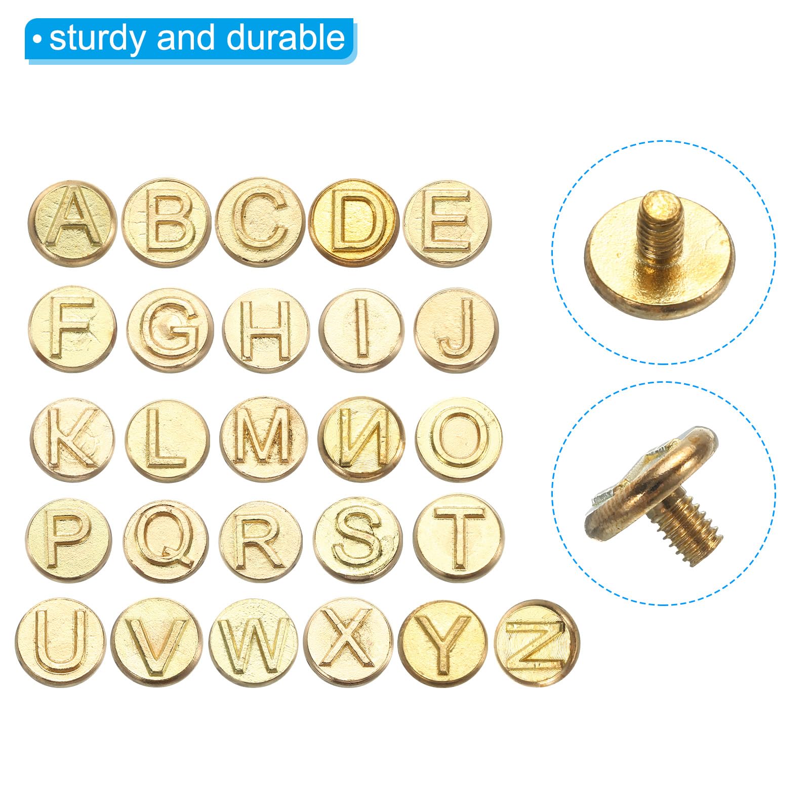 PATIKIL 28pcs Wood Burning Kit, Letter Wood Burner Tool Alphabet for Beginners Embossing Carving DIY Adults Crafts Pyrography - Image 2
