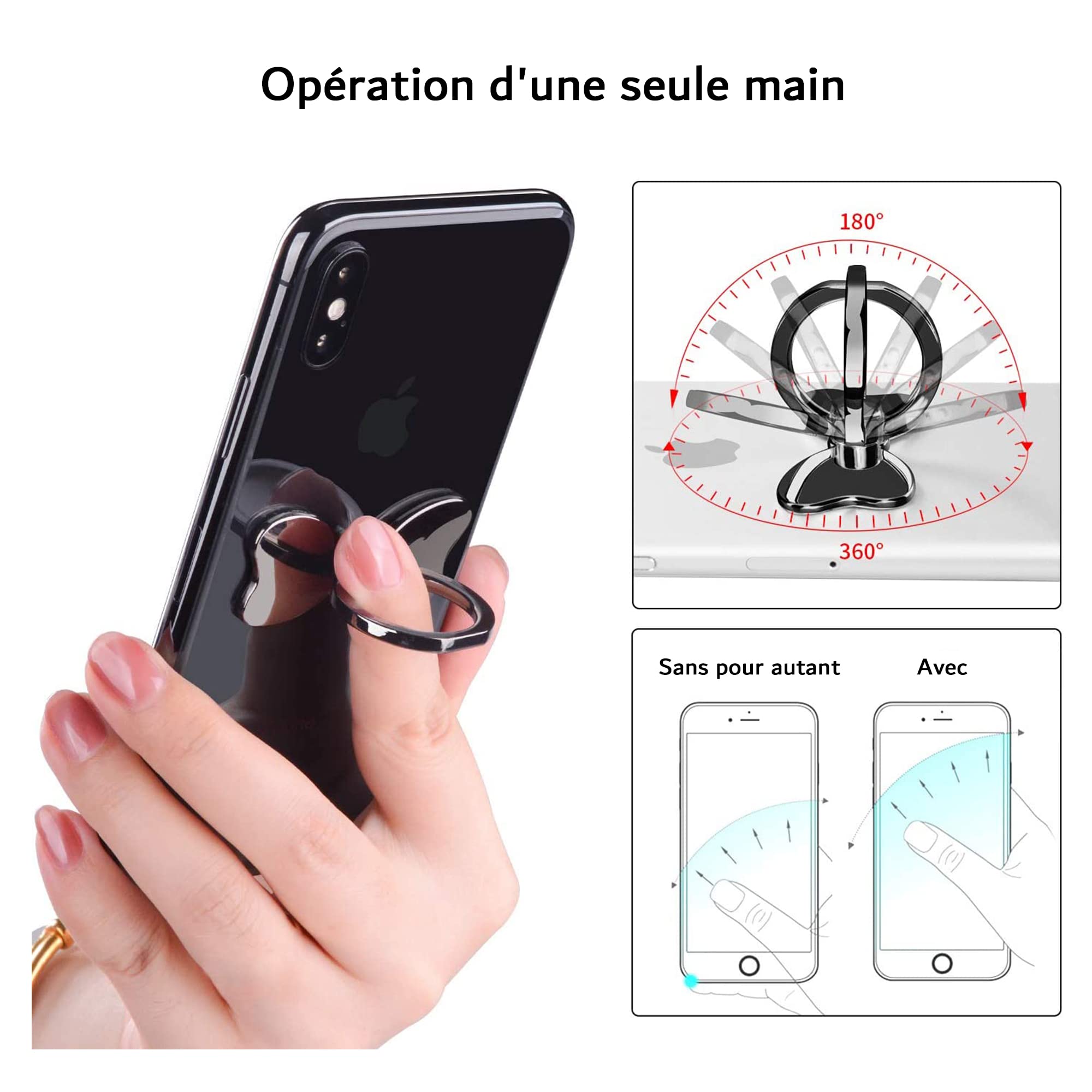 Interessante Formulare Il Vento è Forte Porta Cellulare Dito Stadio Torrente Dis - Foto 3