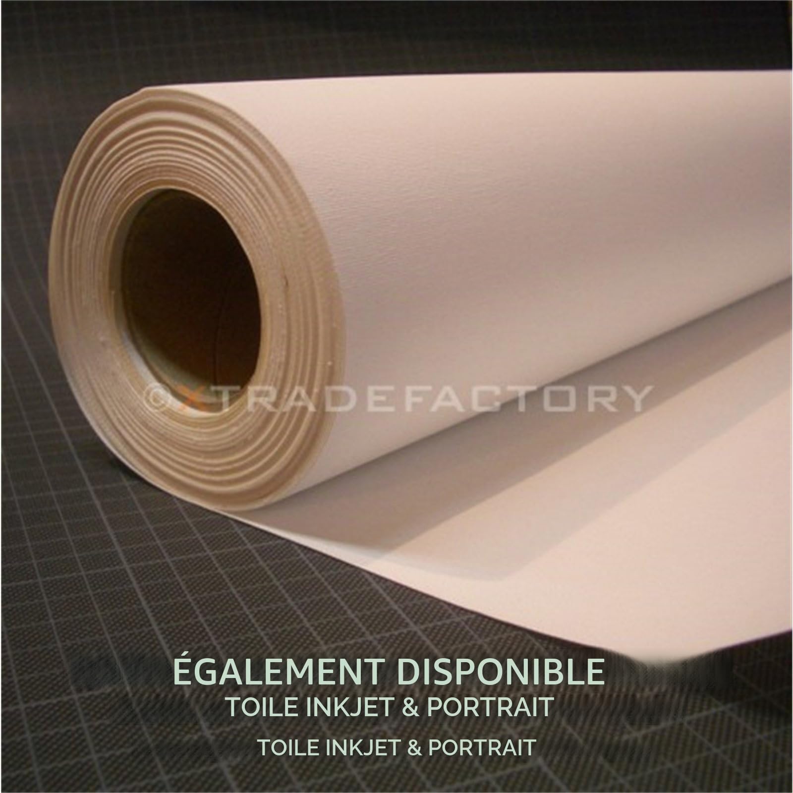 Toile Canevas ROULEE Coton 1,6 x 10m 380gsm