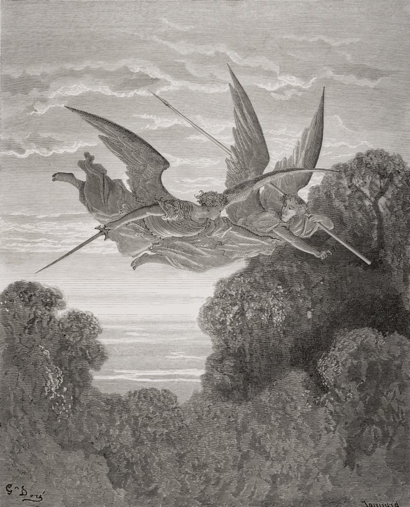 Amazon.com: Illustration By Gustave Dore 1832-1883 French Artist