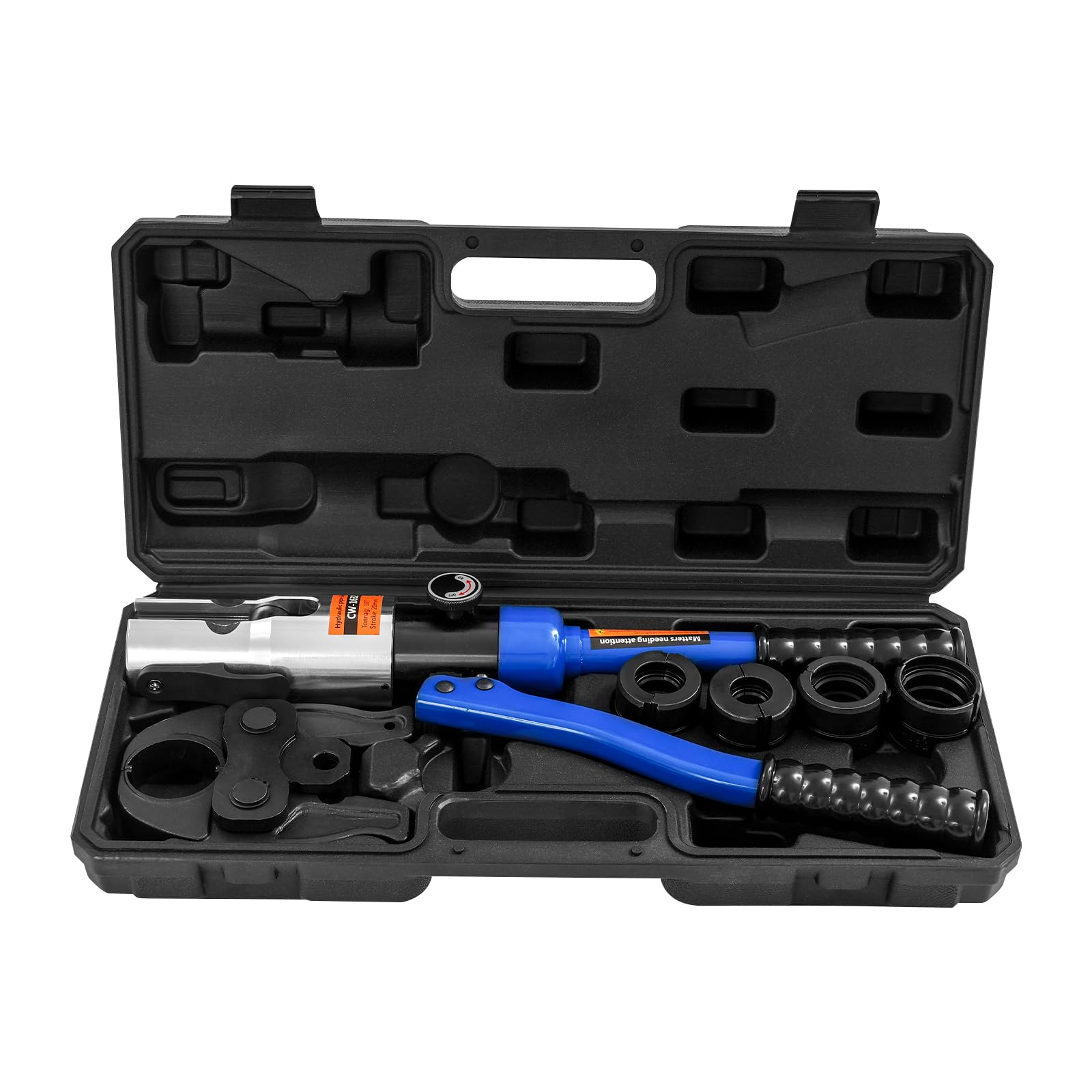 Pince à Sertir Multicouche Tête Pivotante 360 10 T 4 Matrices de 16 à 32 Mm
