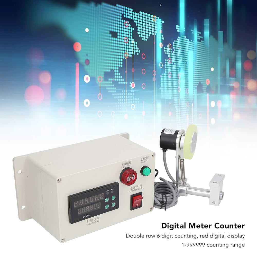 Contatore Di Lunghezza Digitale YJINGRUI - Ruota Singola, Campo 0-999999, 220V - Foto 10