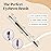 KESHIMA Eyebrow Brush Duo - Premium Angled Eye Brow Brush & Spoolie - Precision Eye Makeup Tool for Applying & Blending Powder, Gel & Liquids